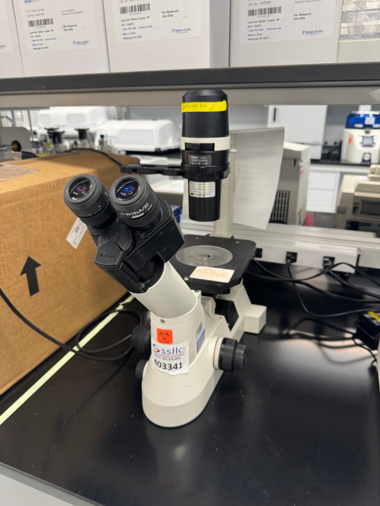Image of Nikon Eclipse TS100 Inverted Microscope